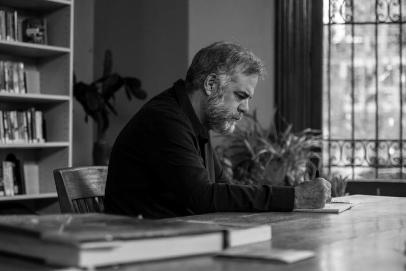 Stacy Innerst was inspired by Marc Chagall for his illustrations in "The Book Rescuer: How a Mensch from Massachusetts Saved Yiddish Literature for Generations to Come."